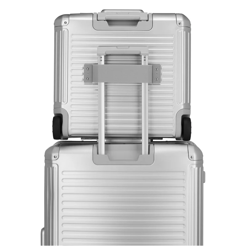 Travelite Next - 2-Rollen-Businesstrolley 45 cm (silver)