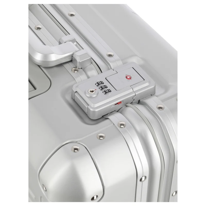 Travelite Next - 4-Rollen-Businesstrolley 45 cm (silber)