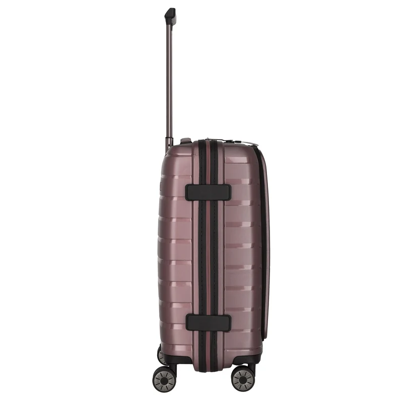Travelite Air Base - 4-Rollen-Kabinentrolley mit Vortasche S 55 cm (flieder)