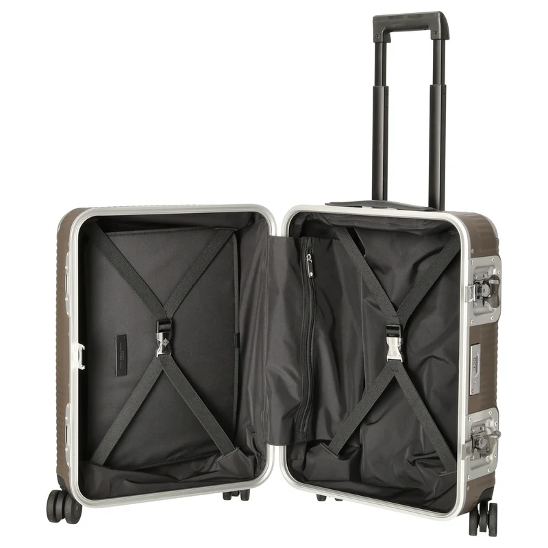 FPM Milano Bank Light Spinner 55 - 4-Rollen-Kabinentrolley 55 cm (matt almond)