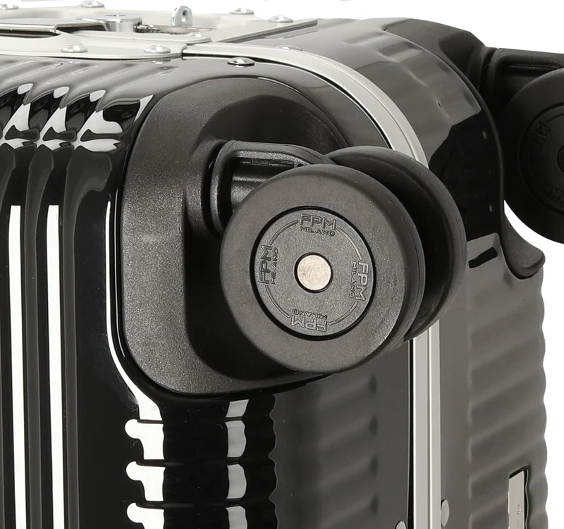 FPM Milano Bank Light Spinner 53 front pocket - 4-Rollen-Kabinentrolley 53 cm (licorice black)