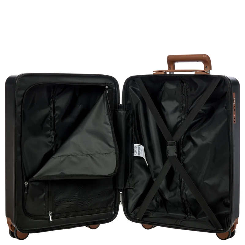Brics Ferrara - 4-Rollen-Kabinentrolley 55 cm (black)
