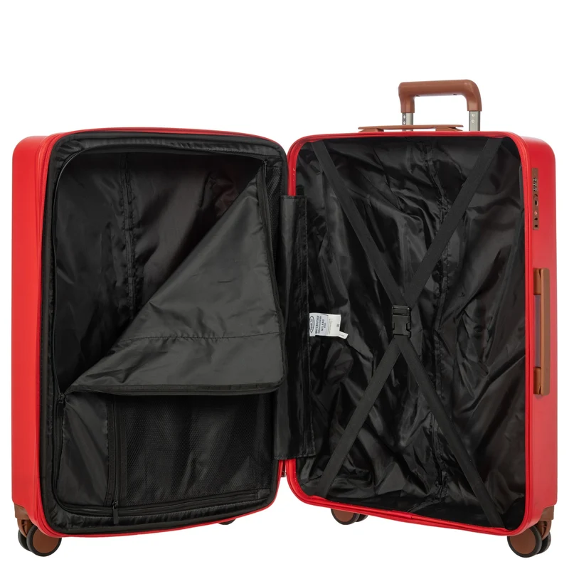 Brics Ferrara - 4-Rollen-Trolley M 67 cm erw. (red)