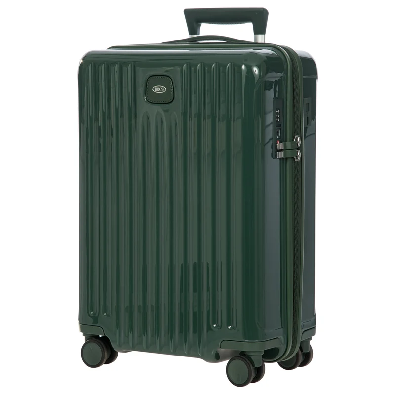 Brics Positano - 4-Rollen Kabinentrolley 55 cm USB (emerald green)