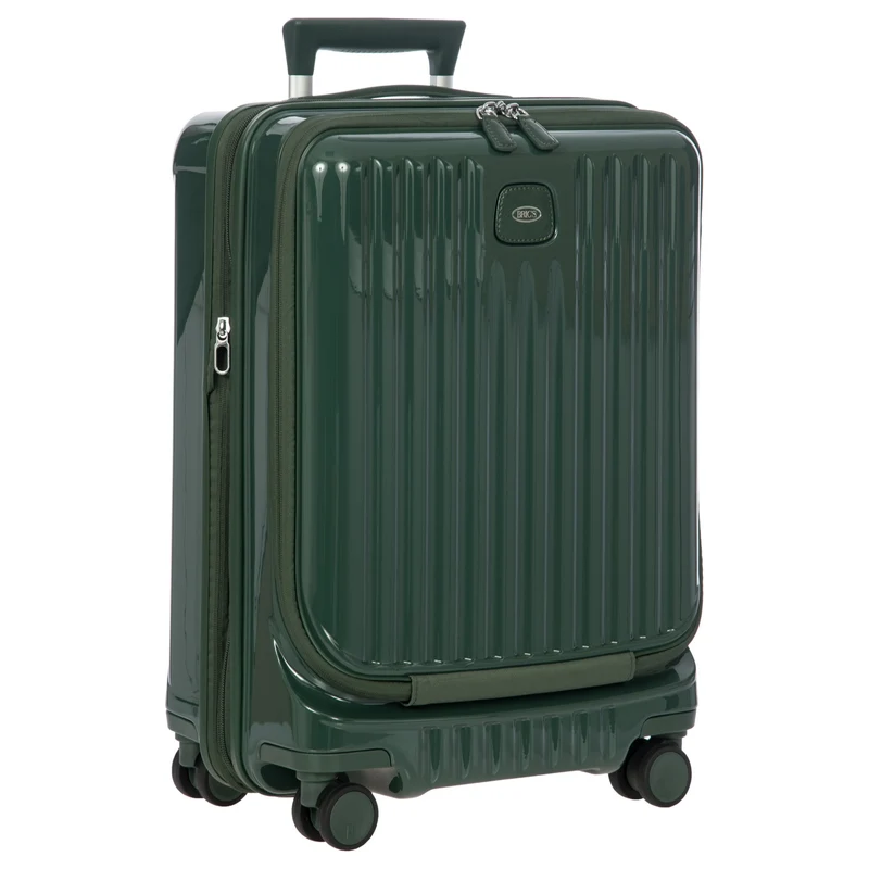Brics Positano - 4-Rollen Kabinentrolley 55 cm USB erw. (emerald green)