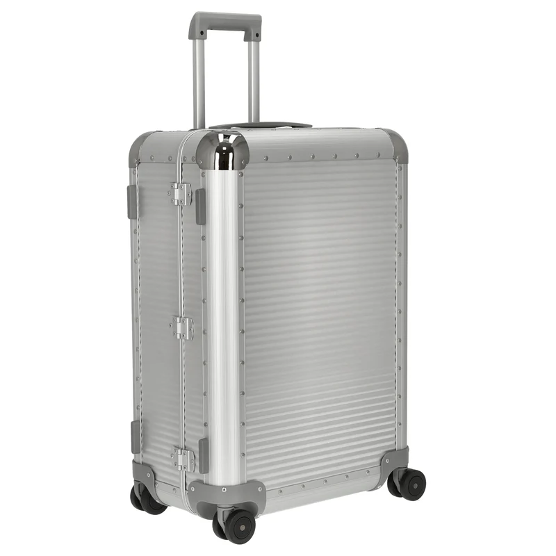 FPM Milano Bank S aluminum Spinner 68 - 4-Rollen-Trolley 66 cm (moonlight silver)