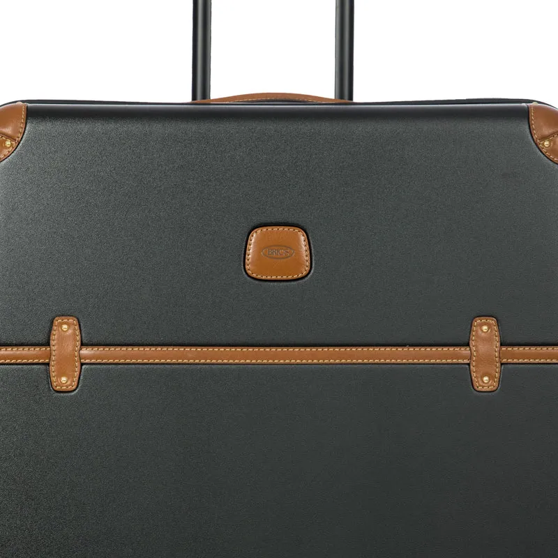 Brics Bellagio - 4-Rollen-Trolley 82 cm erw. recycelt (black/tan)