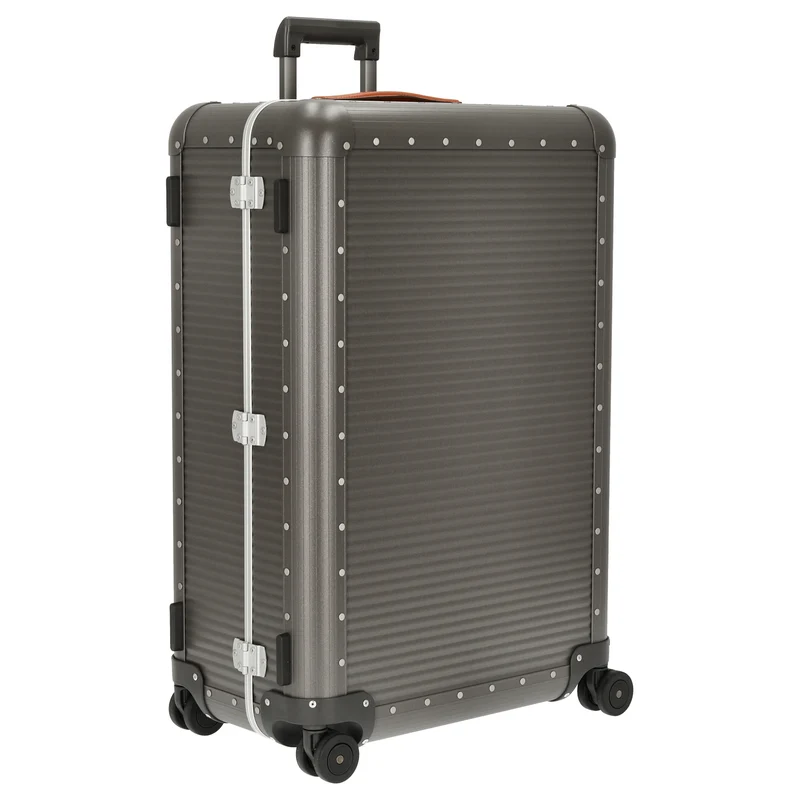 FPM Milano Bank aluminum Spinner 76 - 4-Rollen-Trolley 75 cm (steel grey)