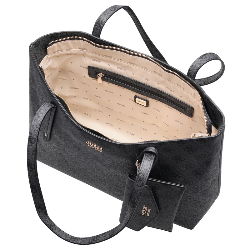 Guess Brenton Top Zip Tote - Shopper (coal logo)