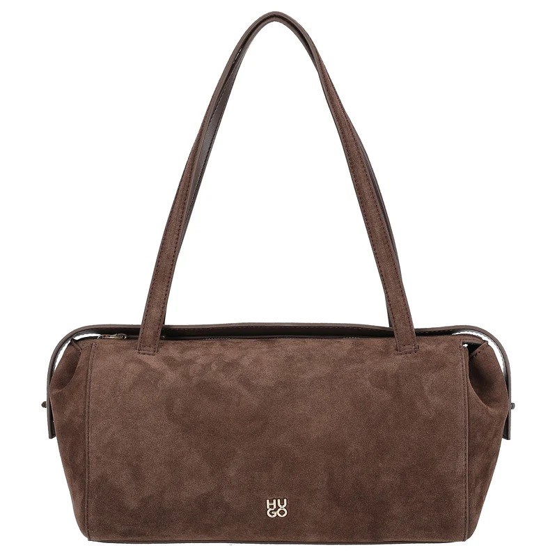 HUGO Women Meelo - Schultertasche S 40 cm (dark brown)