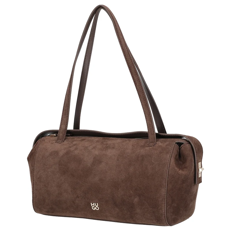 HUGO Women Meelo - Schultertasche S 40 cm (dark brown)