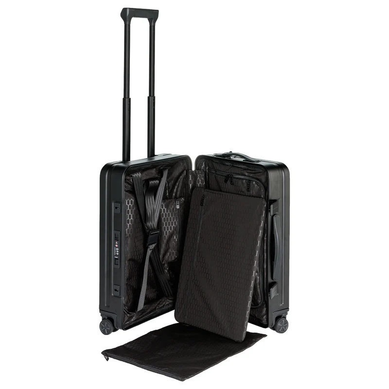 Porsche Design Roadster Aluminium - 4-Rollen-Kabinentrolley S 55 cm (black)