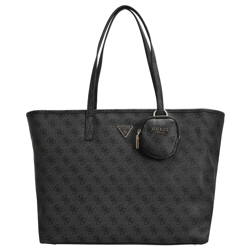 Guess Power Play II Large Tech Tote - Shopper 39 cm (coal logo)
