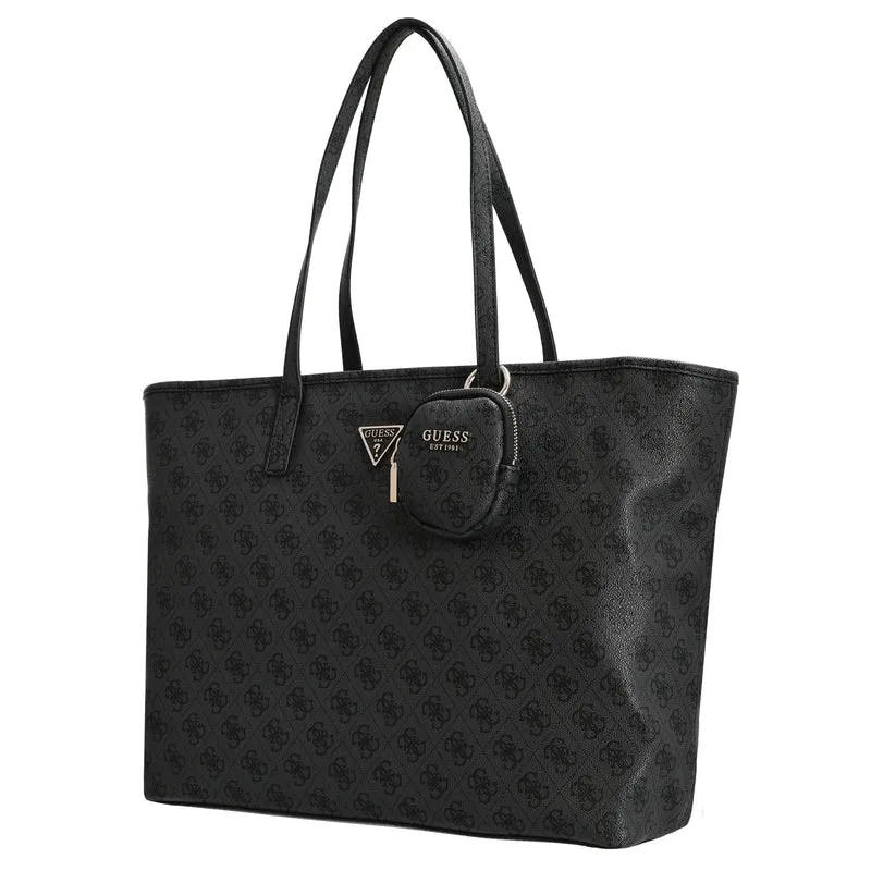 Guess Power Play II Large Tech Tote - Shopper 39 cm (coal logo)