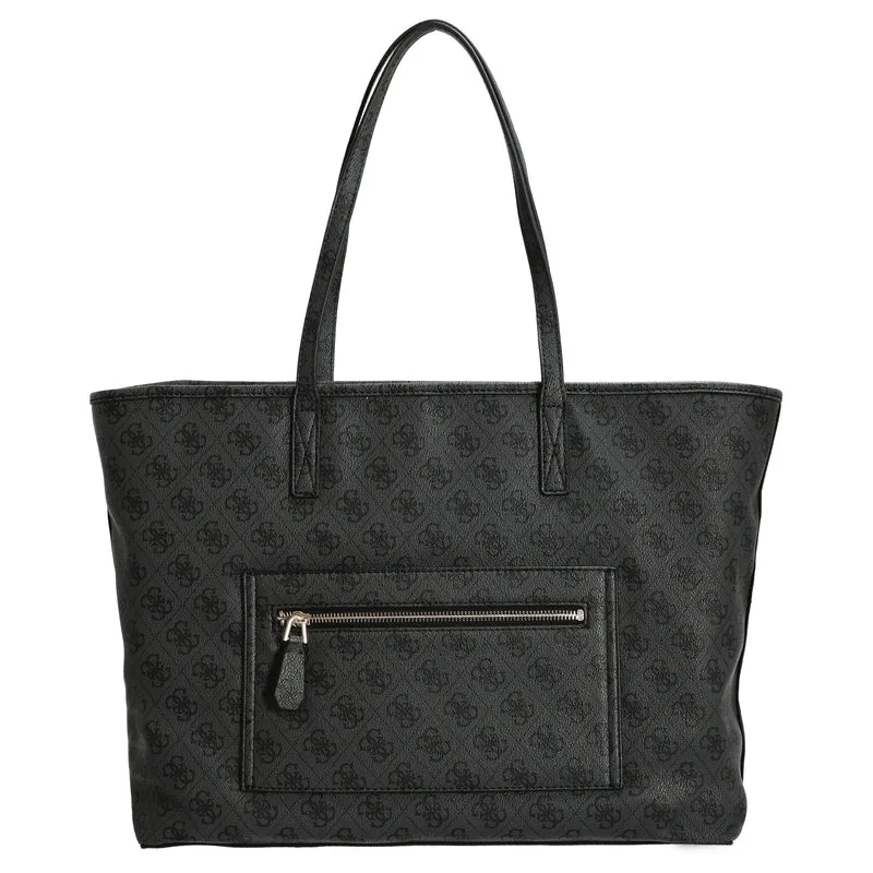 Guess Power Play II Large Tech Tote - Shopper 39 cm (coal logo)