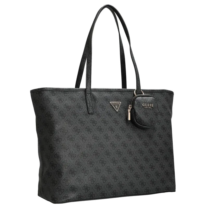 Guess Power Play II Large Tech Tote - Shopper 39 cm (coal logo)