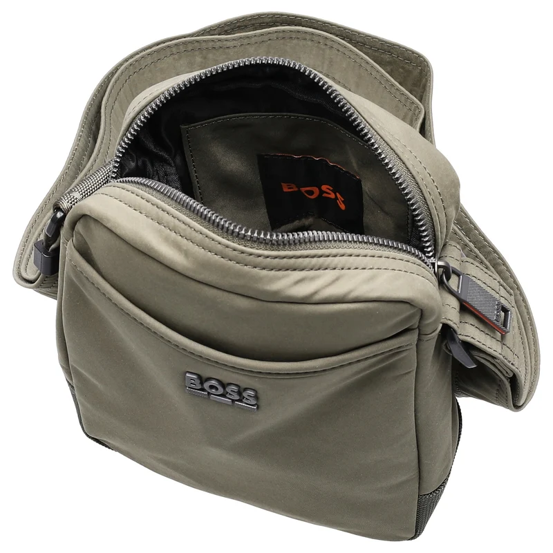 BOSS Men Eryk NS Zip - Umhängetasche 19 cm (bright green)