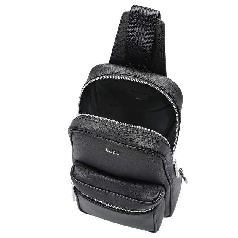 BOSS Men Northon Monostrap Sling Bag - Umhängetasche 31 cm (black)