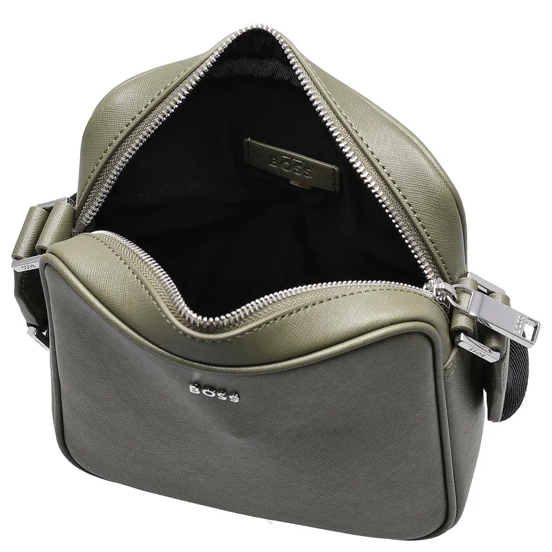 BOSS Men Northon NS Zip - Umhängetasche 20 cm (open green)