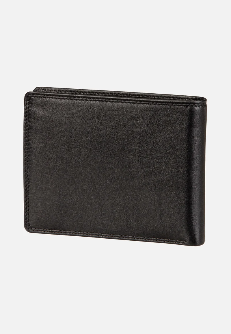 Golf RFID Coin Wallet 4+3Cs Black - Portemonnaie