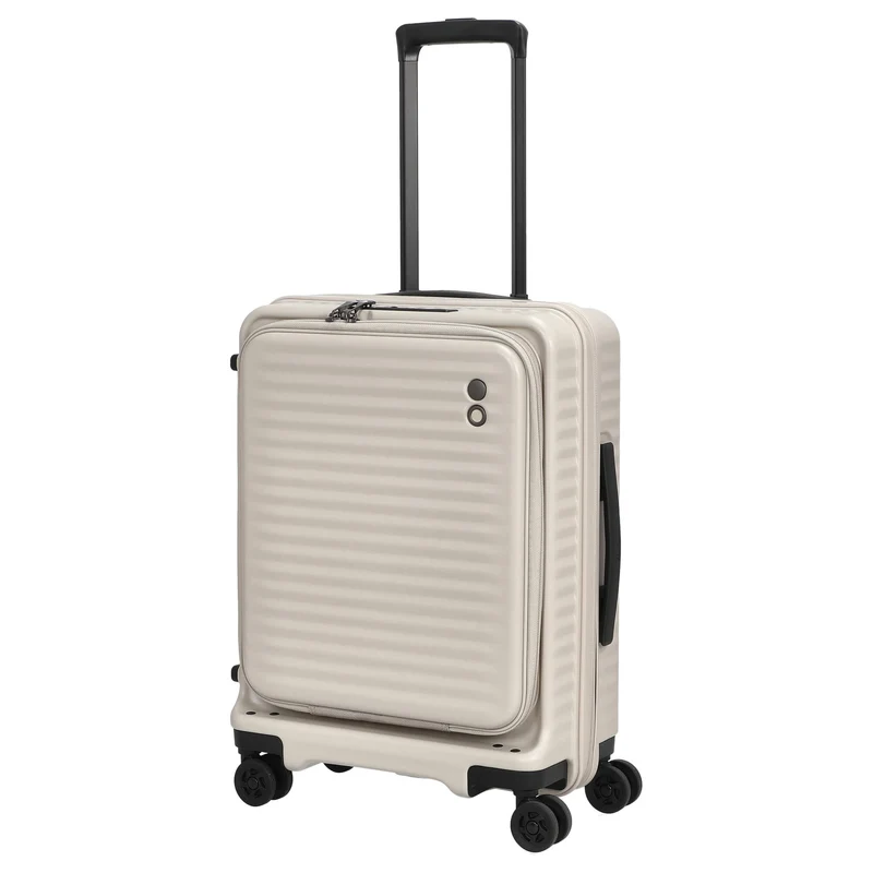 Echolac Celestra FA - 4-Rollen-Kabinentrolley 14" S 55 cm erw. USB (white sand)