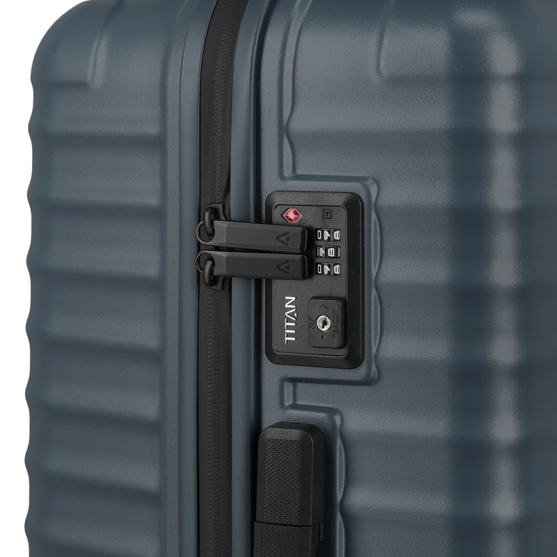 TITAN UPGRADE - 4-Rollen-Kabinentrolley S 55/20 cm (midnight blue)
