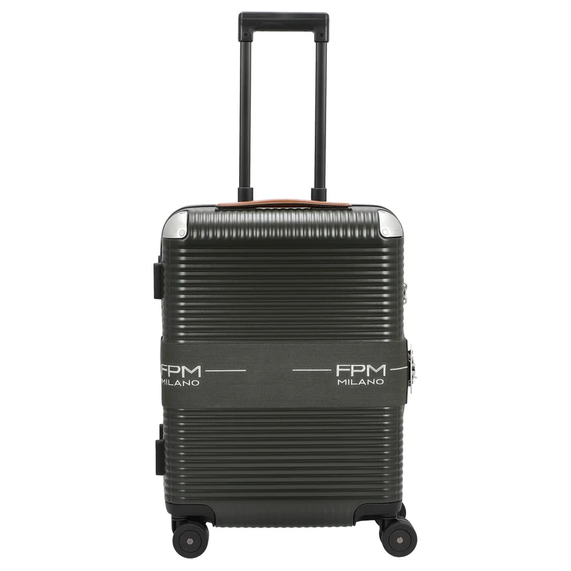 FPM Milano Bank Zip Deluxe Spinner 55 - 4-Rollen-Kabinentrolley 55 cm (moss green)