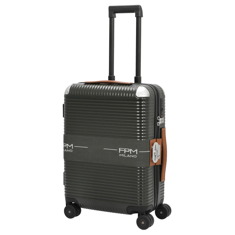 FPM Milano Bank Zip Deluxe Spinner 55 - 4-Rollen-Kabinentrolley 55 cm (moss green)