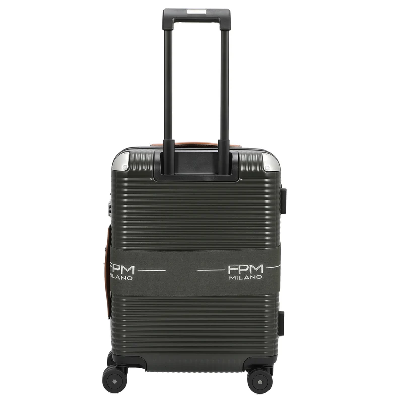 FPM Milano Bank Zip Deluxe Spinner 55 - 4-Rollen-Kabinentrolley 55 cm (moss green)