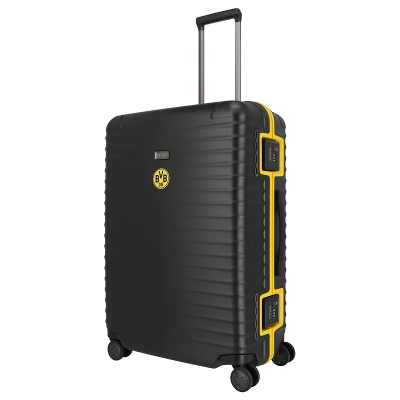 TITAN LITRON FRAME BVB Edition - 4-Rollen-Trolley 75 cm (schwarz/gelb)