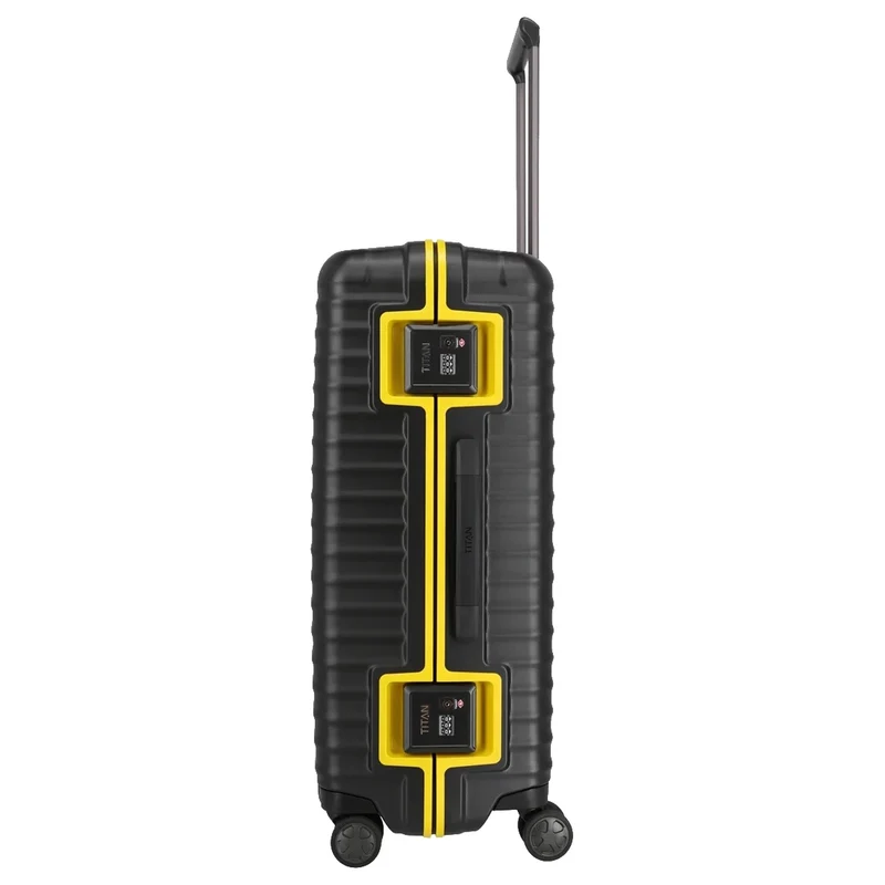 TITAN LITRON FRAME BVB Edition - 4-Rollen-Trolley 75 cm (schwarz/gelb)