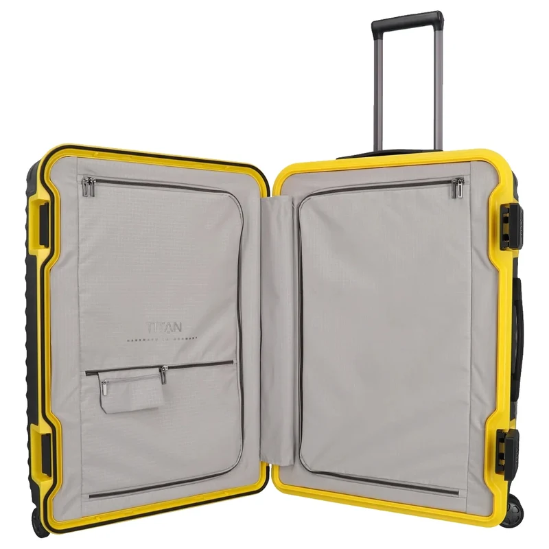 TITAN LITRON FRAME BVB Edition - 4-Rollen-Trolley 75 cm (schwarz/gelb)