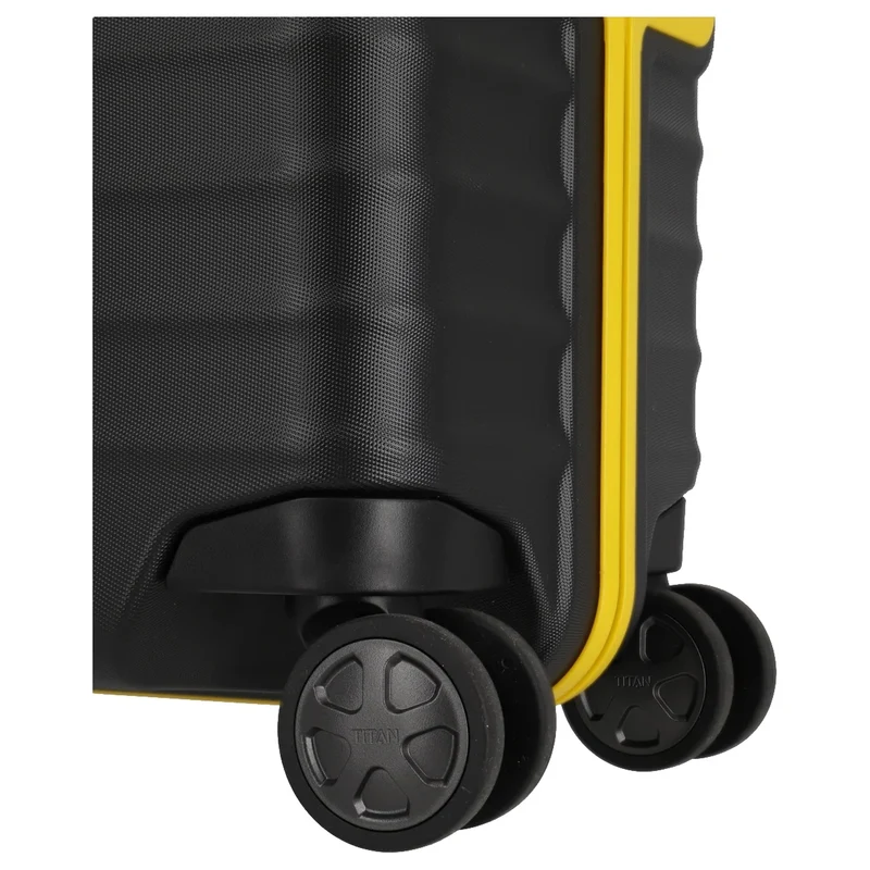 TITAN LITRON FRAME BVB Edition - 4-Rollen-Trolley 75 cm (schwarz/gelb)