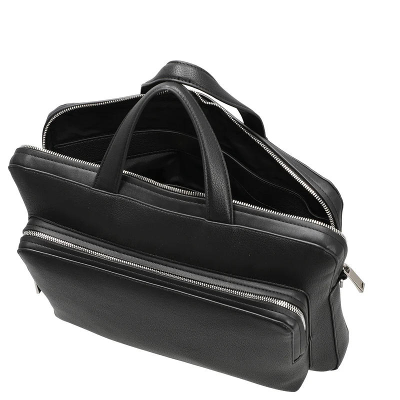 Calvin Klein Micro Pebble Slim Briefcase - Aktentasche 13" (black)
