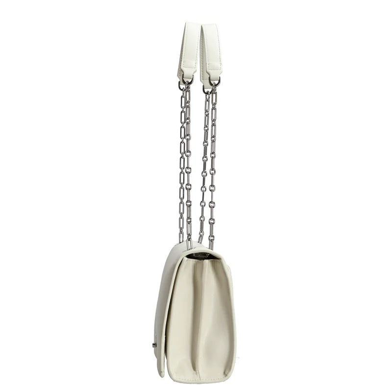 Calvin Klein CK Re-Lock - Umhängetasche M 24 cm (lily white)