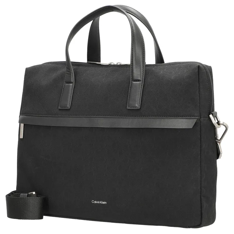 Calvin Klein Must - Aktentasche 38 (twill mono black)