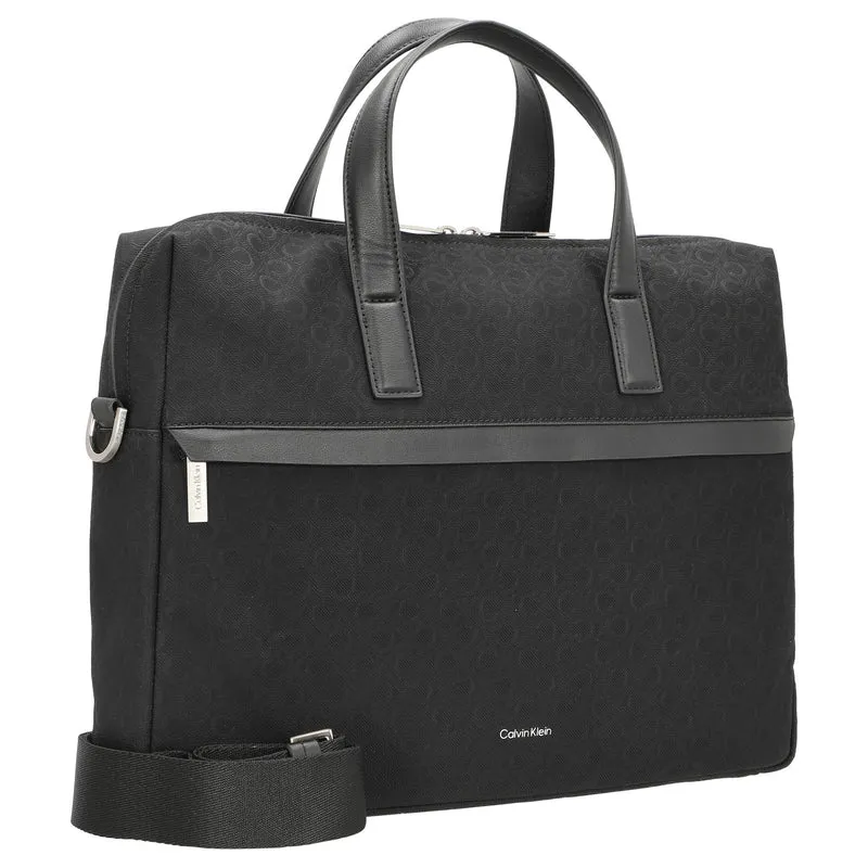 Calvin Klein Must - Aktentasche 38 (twill mono black)