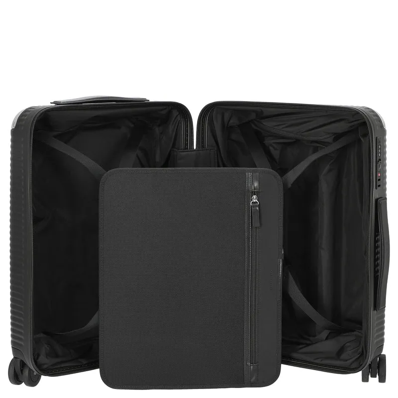 FPM Milano Bank Zip Deluxe Spinner 55 - 4-Rollen-Kabinentrolley 55 cm (eclipse black)