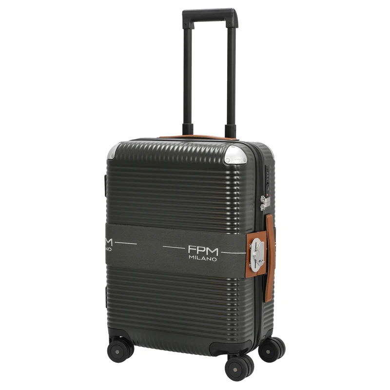 FPM Milano Bank Zip Deluxe Spinner 55 S - 4-Rollen-Kabinentrolley 55 S cm (moss green)