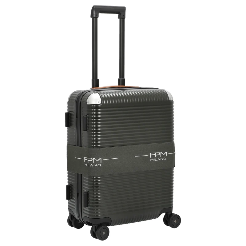FPM Milano Bank Zip Deluxe Spinner 55 S - 4-Rollen-Kabinentrolley 55 S cm (moss green)