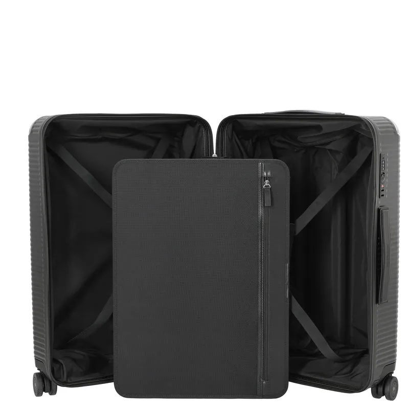 FPM Milano Bank Zip Deluxe Spinner 68 - 4-Rollen-Trolley M 68 cm (eclipse black)