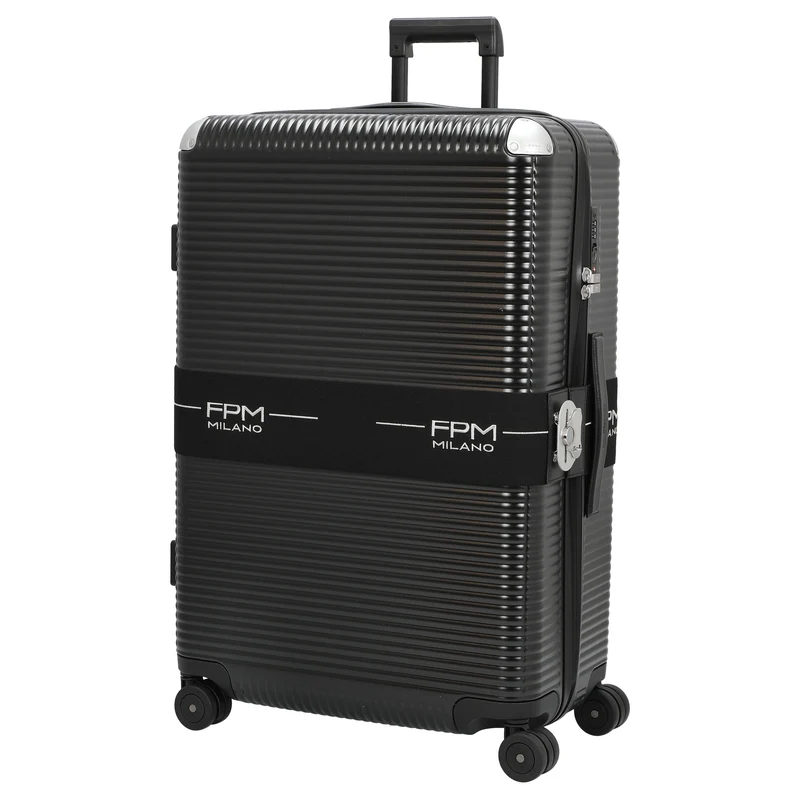 FPM Milano Bank Zip Deluxe Spinner 76 - 4-Rollen-Trolley L 76 cm (eclipse black)