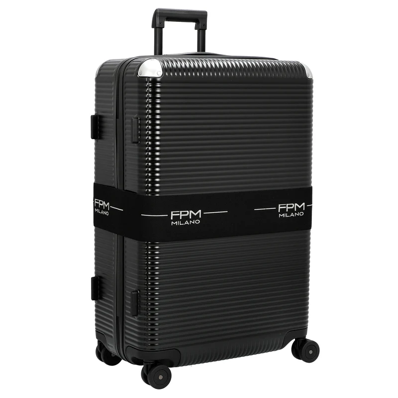 FPM Milano Bank Zip Deluxe Spinner 76 - 4-Rollen-Trolley L 76 cm (eclipse black)