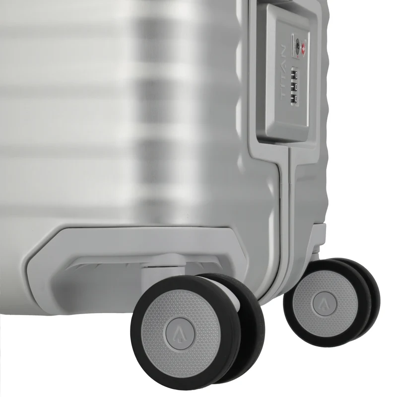 TITAN ETERNITY -4-Rollen-Kabinentrolley 55 cm (silver)