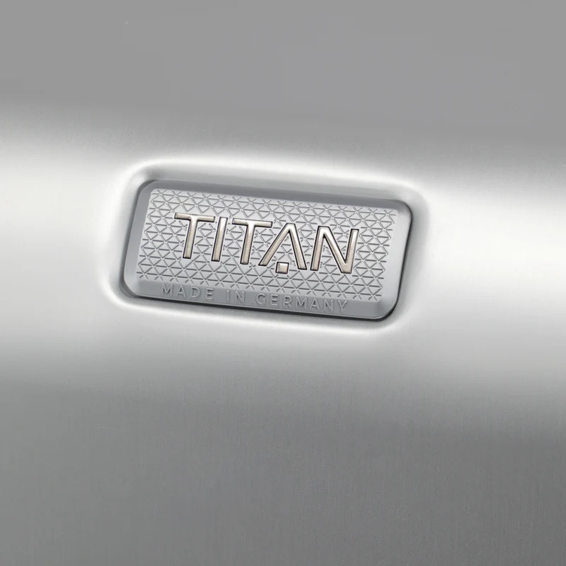 TITAN ETERNITY -4-Rollen-Kabinentrolley 55 cm (silver)