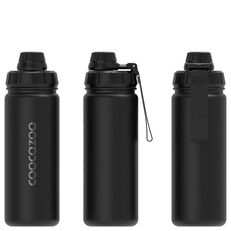 Coocazoo Tritan Zubehör 750 ml - Trinkflasche (Black)