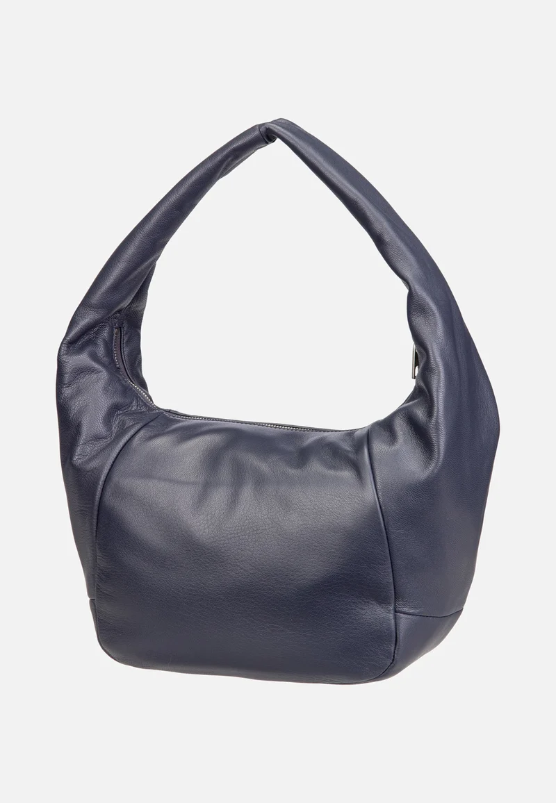 Farrah M Vintage Goat Cobalt Night - Hobo Bag