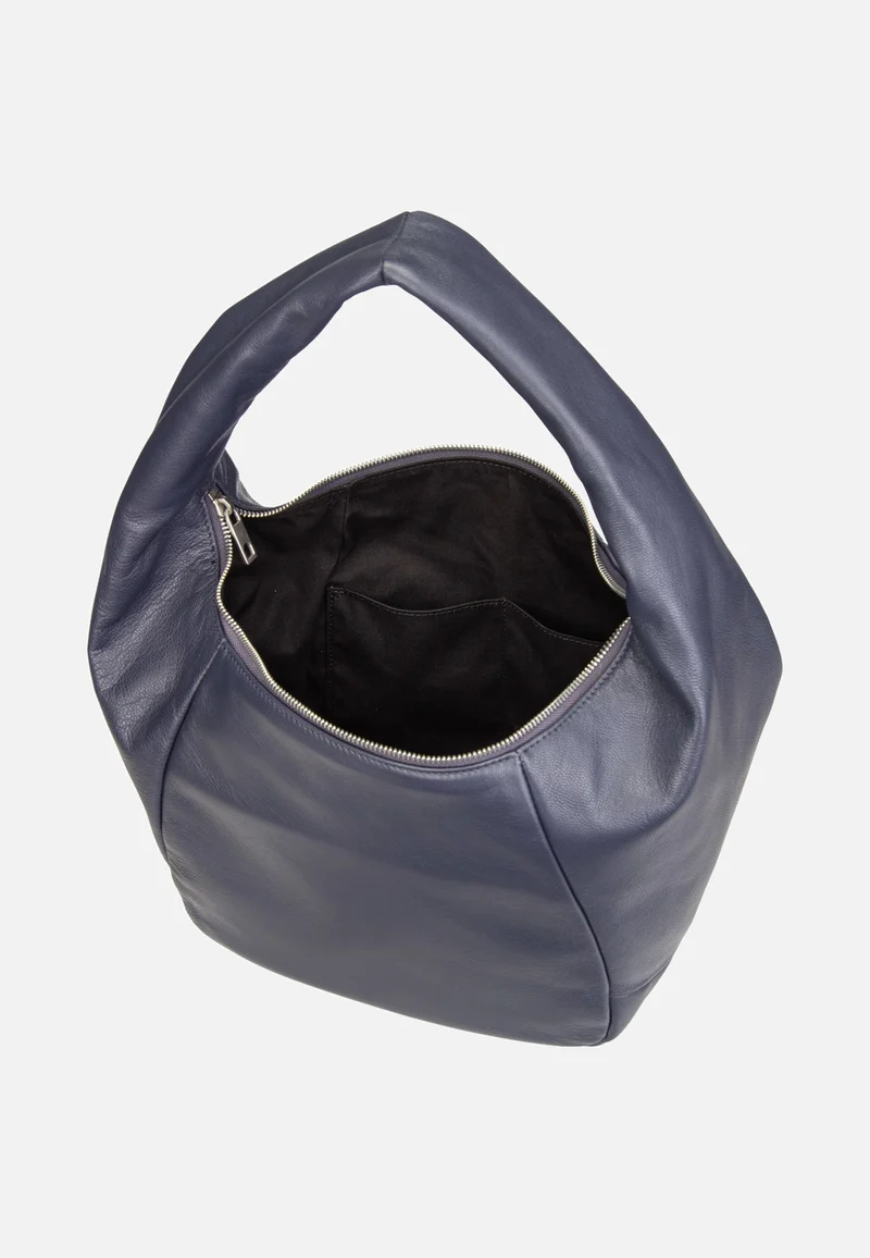 Farrah M Vintage Goat Cobalt Night - Hobo Bag