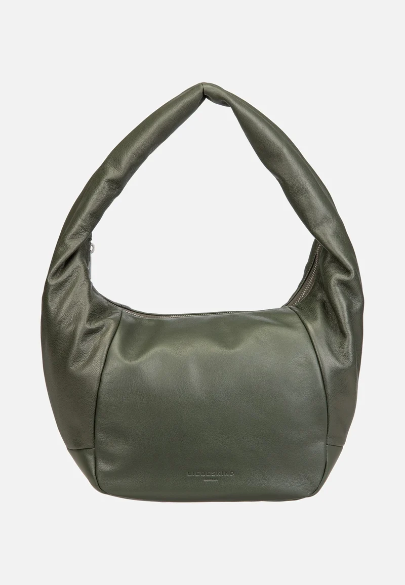 Farrah M Vintage Goat Cypress Green - Hobo Bag