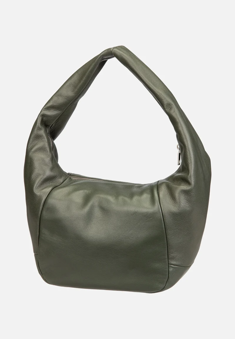 Farrah M Vintage Goat Cypress Green - Hobo Bag